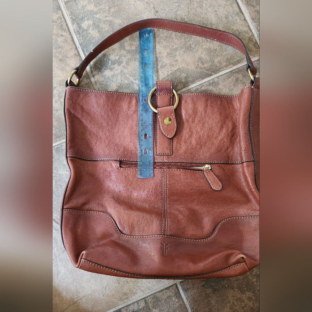 Frye Brown Leather Shoulder Bag